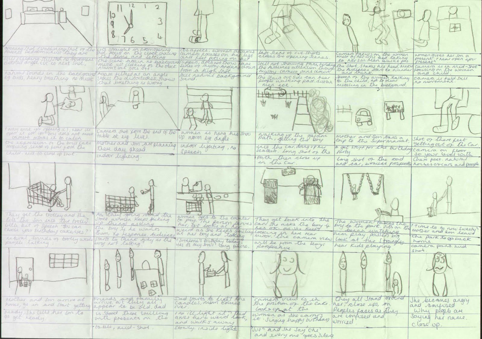 Coursework: Storyboards – Animatic